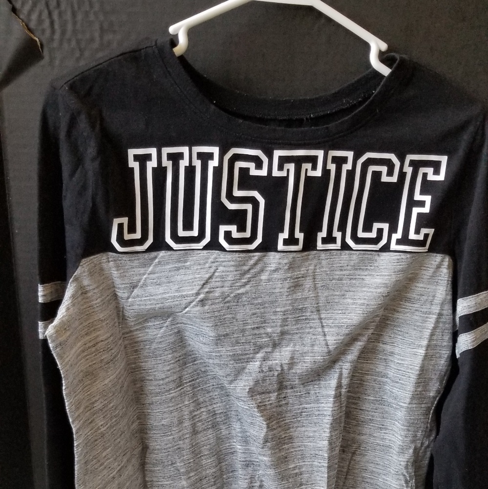 Justice long sleeve t-shirt size 18 plus